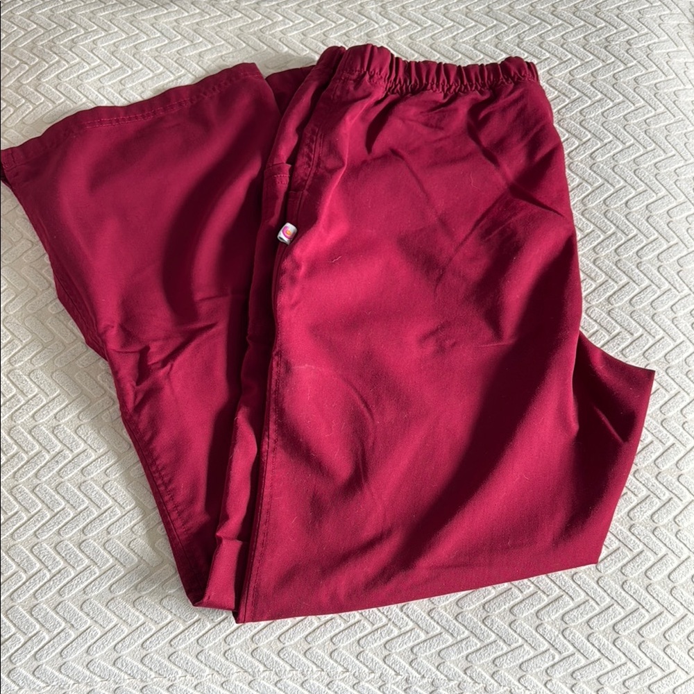 Women’s Urbane Ultimate Burgundy Scrub Bottoms